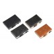 Men's short wallet, fashionable slim card bag, FRID anti-theft card swiping bag