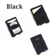 Aluminum alloy leather case RFID anti-theft brush simple mini men's wallet