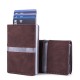 Men's card aluminum alloy wallet RFID multi slot anti erase magnetic card bag Men's card aluminum alloy wallet RFID multi slot anti erase magnetic card bag