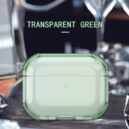 Suitable for AirPods 4 protective case, transparent soft shell