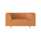 Orange Loveseat